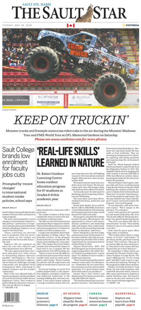 Cover of The Sault Star