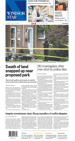Cover of Windsor Star