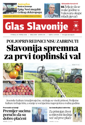 Cover of Glas Slavonije