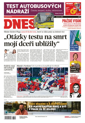 Cover of Dnes Prague Edition