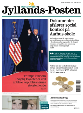 Cover of Jyllands-Posten