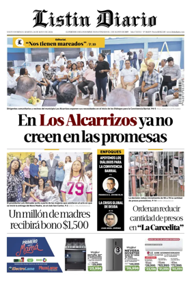 Cover of Listin Diario