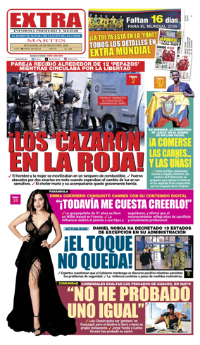 Cover of Diario Extra