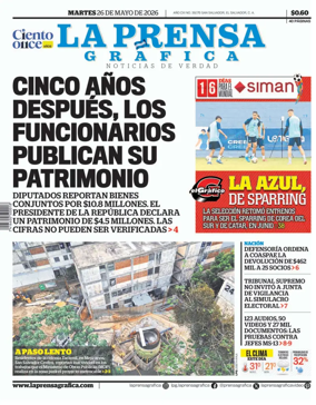 Cover of La Prensa Grafica