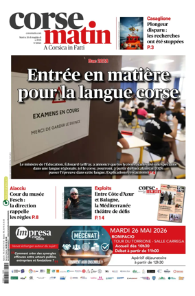 Cover of Corse Matin