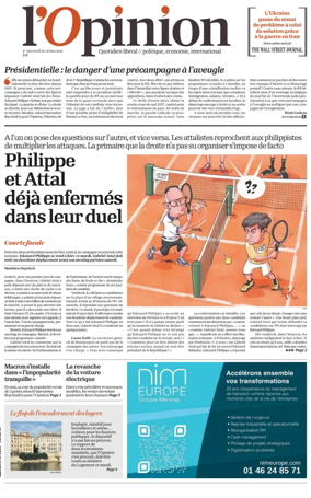 Cover of L'Opinion