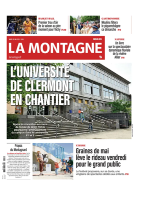 Cover of La Montagne (Moulins)