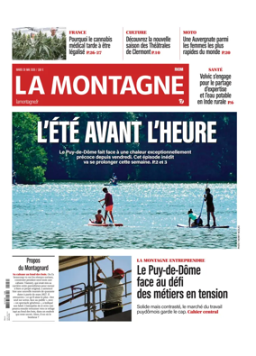 Cover of La Montagne (Riom)