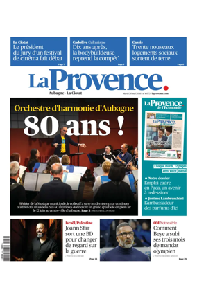 Cover of La Provence Aubagne-La Ciotat
