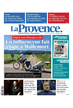 Cover of La Provence Salon-de-Provence / Pays salonais