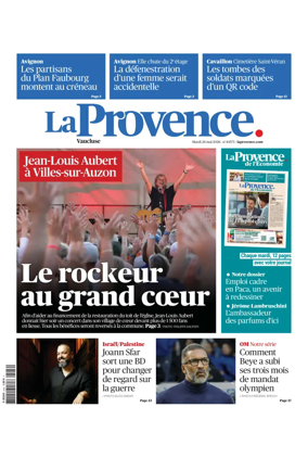 Cover of La Provences Vaucluse