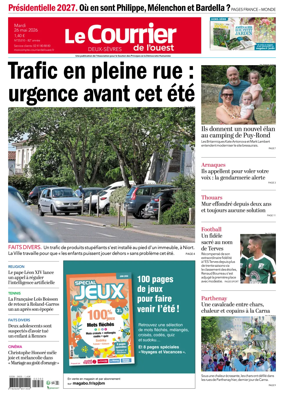 Cover of Le Courrier de l’Ouest (Deux-Sevres)