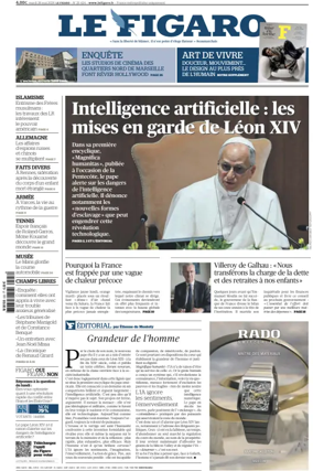 Cover of Le Figaro