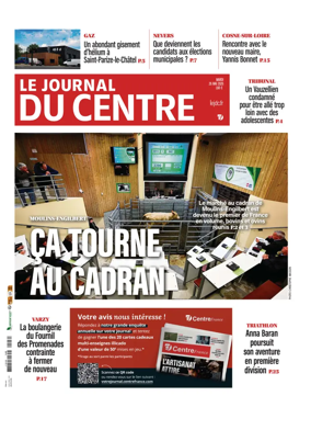 Cover of Le Journal du Centre