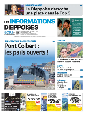 Cover of Les Informations Dieppoises