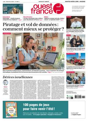Cover of Ouest France (Nantes Nord-Loire - Ancenis)
