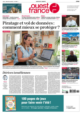 Cover of Ouest France (Orne)