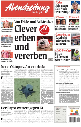 Cover of Abendzeitung Munchen