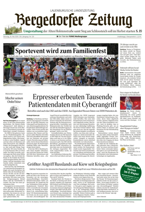 Cover of Bergedorfer Zeitung