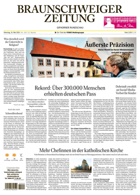 Cover of Braunschweiger Zeitung (Gifhorn)