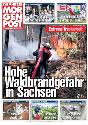 Cover of Chemnitzer Morgenpost