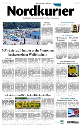 Cover of Demminer Zeitung