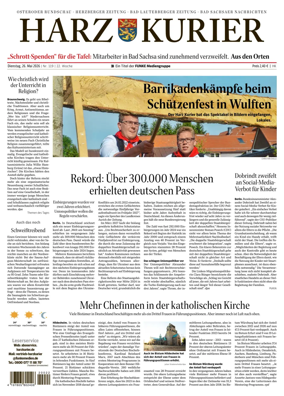 Cover of Harz Kurier