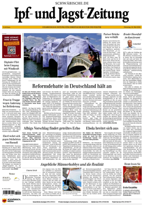 Cover of Ipf- und Jagst-Zeitung