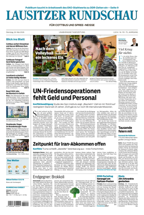 Cover of Lausitzer Rundschau