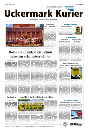 Cover of Prenzlauer Zeitung