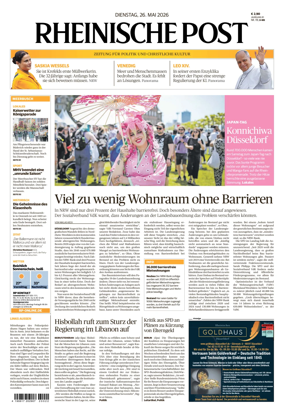 Cover of Rheinische Post Duesseldorf Meerbusch