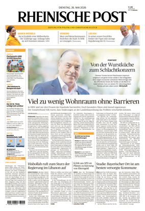 Cover of Rheinische Post Krefeld Kempen