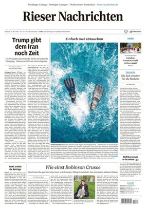 Cover of Rieser Nachrichten