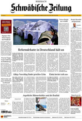 Cover of Schwabische Zeitung (Biberach)