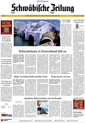 Cover of Schwabische Zeitung (Tettnang)