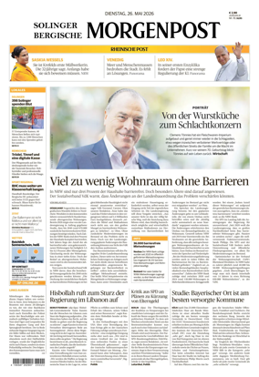 Cover of Solinger Bergische Morgenpost/Remscheid