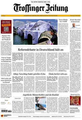 Cover of Trossinger Zeitung