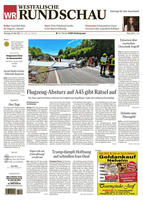 Cover of Westfalische Rundschau (Arnsberg)