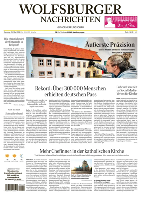Cover of Wolfsburger Nachrichten (Wolfsburg-Gifhorn)