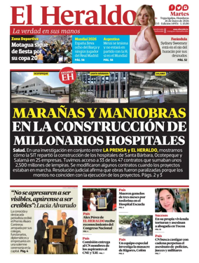 Cover of Diario El Heraldo