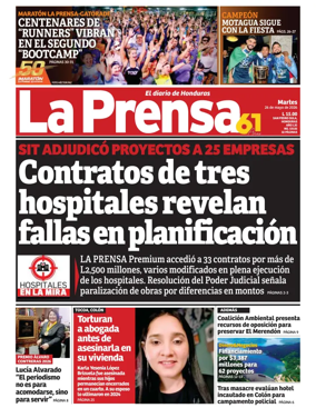 Cover of Diario La Prensa