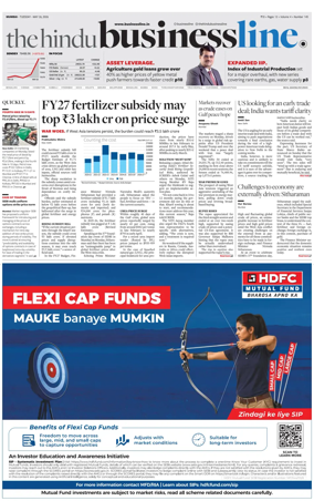 Cover of BusinessLine (Mumbai)