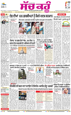 Cover of Sach Kahoon Punjabi