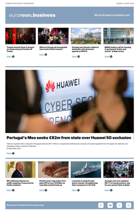 Cover of Euronews Business