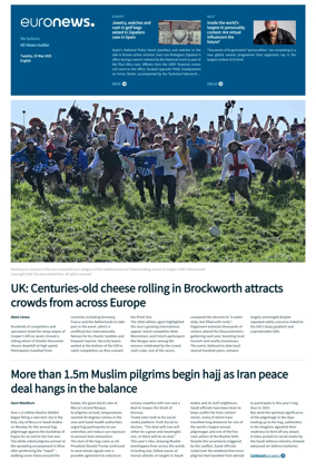 Cover of EuroNews (English Edition)