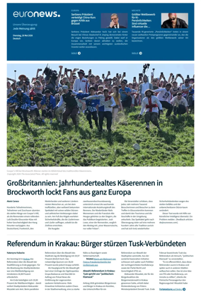 Cover of Euronews (German Edition)