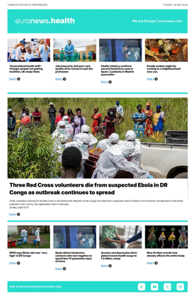Cover of Euronews Health (English) Compiled Edition