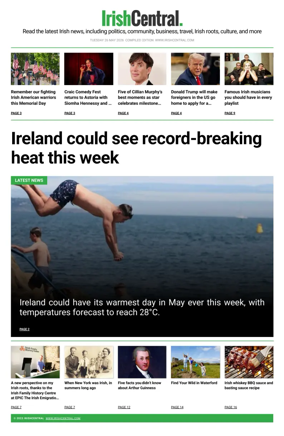 Cover of Irish Central