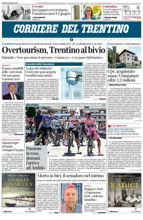 Cover of Corriere del Trentino