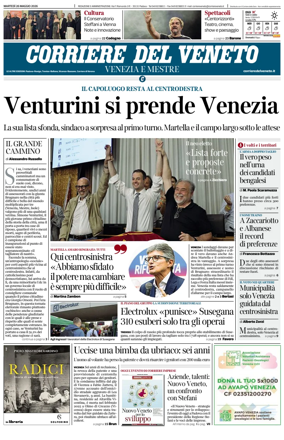 Cover of Corriere del Veneto (Venezia e Mestre)